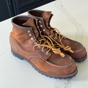 Red Wing Roughneck size 11 (wears a half to full size larger)